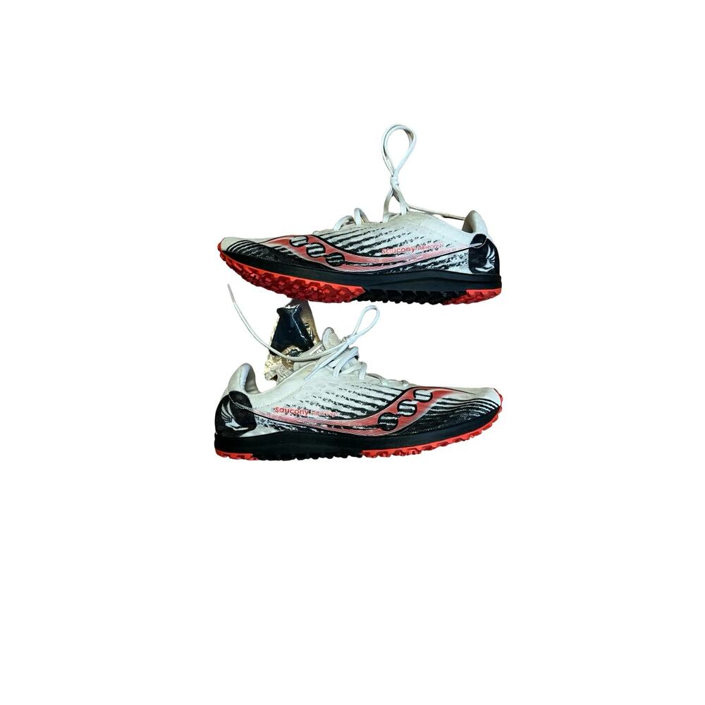 Saucony Womens Kilkenny XC 9 Track Spikes Running Shoes Size 11 White Black